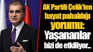 AK Partili Çelik'ten hayat pahalılığı yorumu: Yaşananlar bizi de etkiliyor...