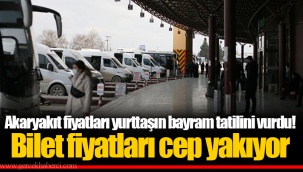 Akaryakıt fiyatları yurttaşın bayram tatilini vurdu! Bilet fiyatları cep yakıyor