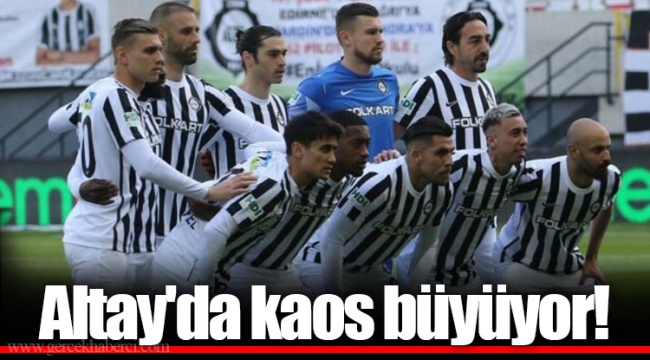 Altay'da kaos büyüyor!