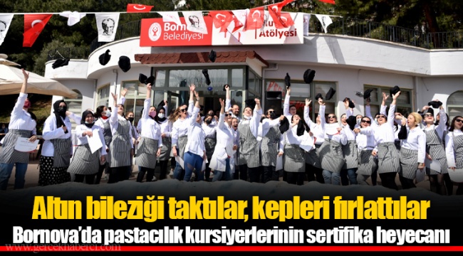 Altın bileziği taktılar, kepleri fırlattılar