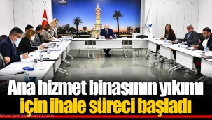 Ana hizmet binasının yıkımı için ihale süreci başladı