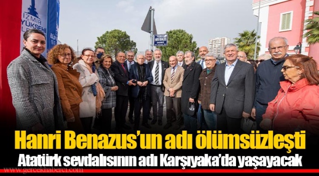 Atatürk sevdalısının adı Karşıyaka’da yaşayacak