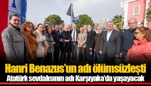 Atatürk sevdalısının adı Karşıyaka’da yaşayacak