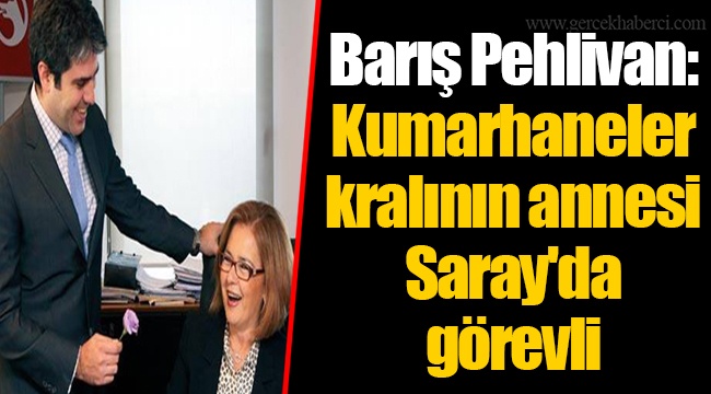 Barış Pehlivan: Kumarhaneler kralının annesi Saray'da görevli