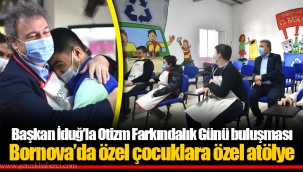Başkan İduğ’la Otizm Farkındalık Günü buluşması