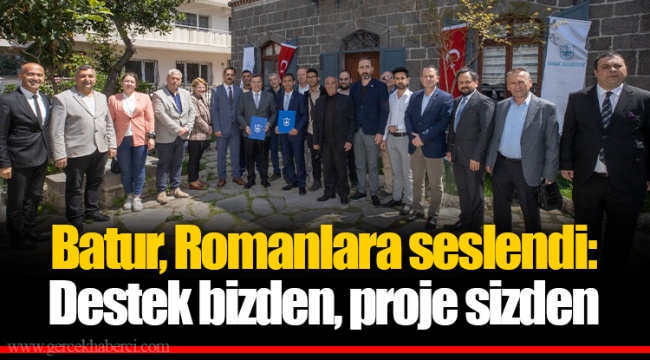 Batur, Romanlara seslendi:  Destek bizden, proje sizden