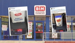 BİM market müşterileri un ve şeker oyununu deşifre etti