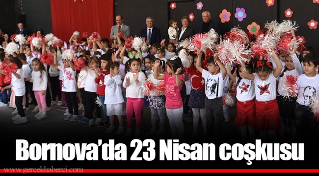 Bornova’da  23 Nisan coşkusu