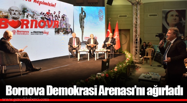 Bornova Demokrasi Arenası’nı ağırladı