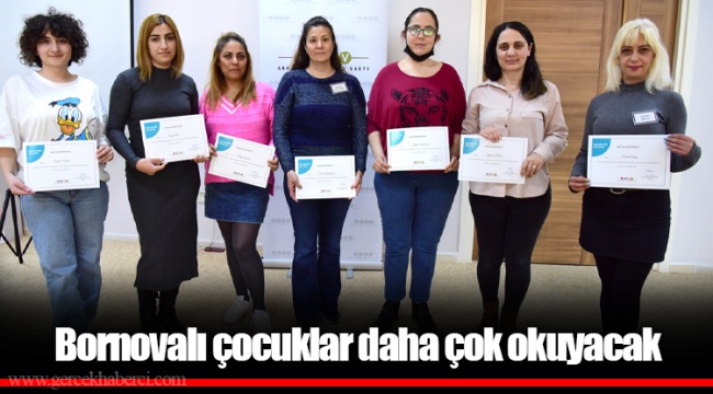 Bornovalı çocuklar daha çok okuyacak