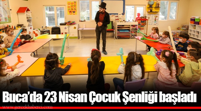 Buca’da 23 Nisan Çocuk Şenliği başladı