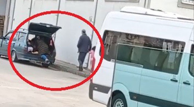 Bursa'da şoke eden görüntüler.. Özel araçla dilenci servisi