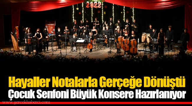 Çocuk Senfoni Büyük Konsere Hazırlanıyor