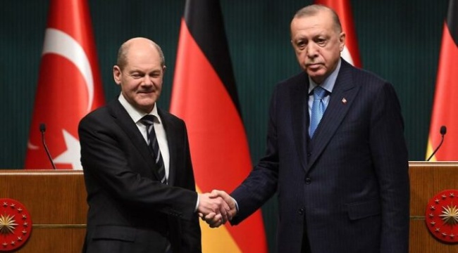 Cumhurbaşkanı Erdoğan, Almanya Başbakanı ile görüştü