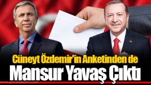 Cüneyt Özdemir'in Anketinden de Mansur Yavaş Çıktı