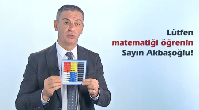 DP’den AK Parti’ye hediye abaküs!