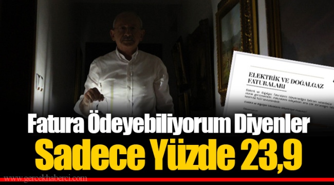 Fatura Ödeyebiliyorum Diyenler Sadece Yüzde 23,9