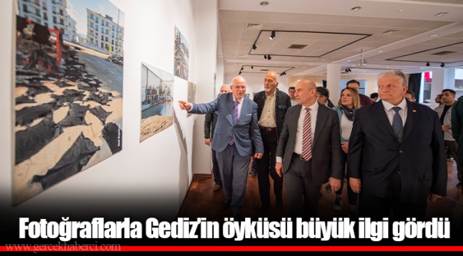 Fotoğraflarla Gediz’in öyküsü büyük ilgi gördü