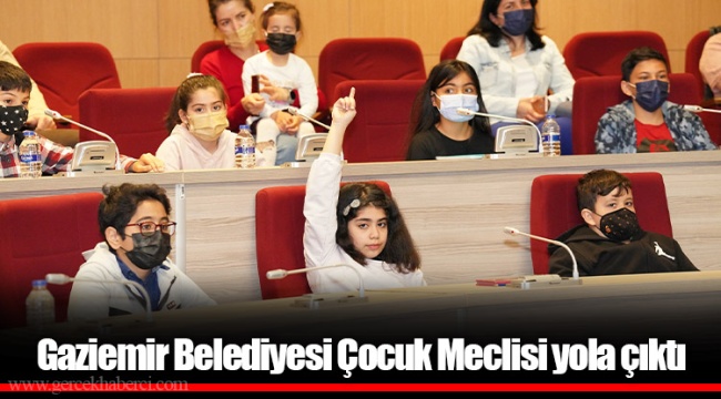 Gaziemir Belediyesi Çocuk Meclisi yola çıktı