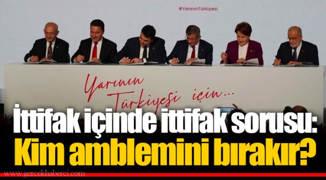 İttifak içinde ittifak sorusu: Kim amblemini bırakır?