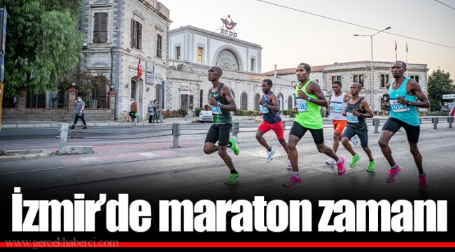 İzmir’de maraton zamanı