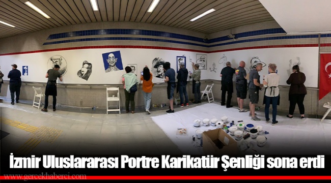 İzmir Uluslararası Portre Karikatür Şenliği sona erdi