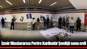 İzmir Uluslararası Portre Karikatür Şenliği sona erdi