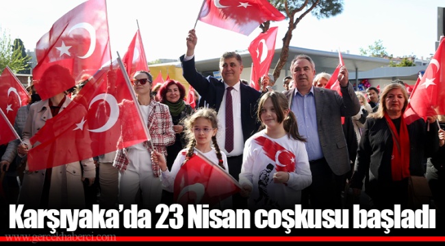 Karşıyaka’da 23 Nisan coşkusu başladı