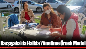 Karşıyaka'da Halkla Yönetime Örnek Model