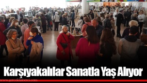 Karşıyakalılar Sanatla Yaş Alıyor