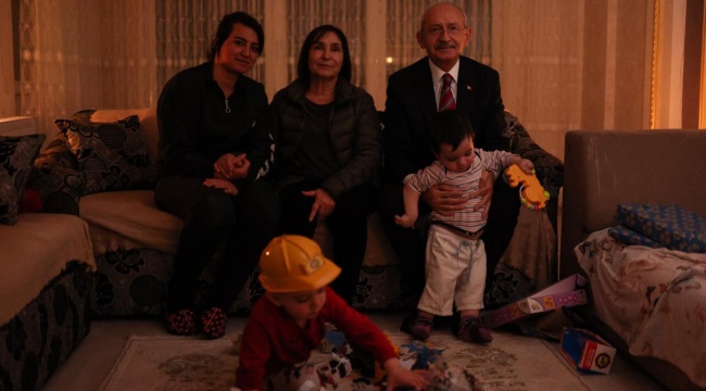 Kılıçdaroğlu, evinin elektriği 4 aydır kesik olan aileyi ziyaret etti: Haksızlığa bir ses vermeli toplum, "yeter" demeli