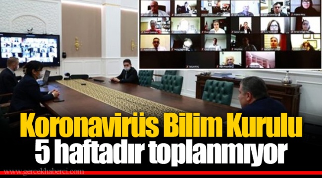 Koronavirüs Bilim Kurulu 5 haftadır toplanmıyor