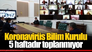 Koronavirüs Bilim Kurulu 5 haftadır toplanmıyor