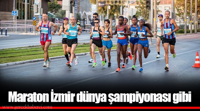 Maraton İzmir dünya şampiyonası gibi