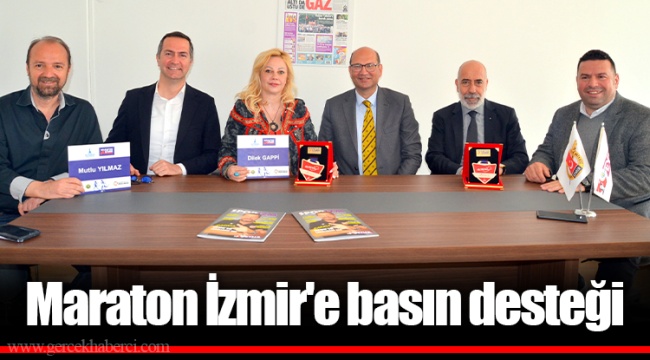 Maraton İzmir'e basın desteği