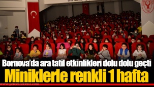Miniklerle renkli 1 hafta