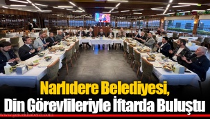 Narlıdere Belediyesi, Din Görevlileriyle İftarda Buluştu