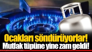 Ocakları söndürüyorlar! Mutfak tüpüne yine zam geldi!