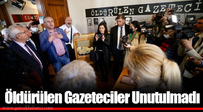 Öldürülen Gazeteciler Unutulmadı