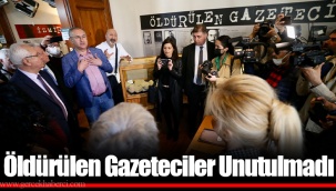 Öldürülen Gazeteciler Unutulmadı