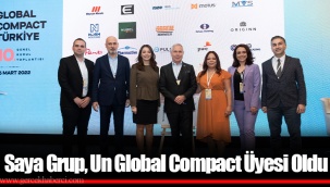 Saya Grup, Un Global Compact Üyesi Oldu