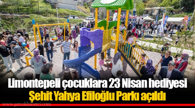 Şehit Yahya Efiloğlu Parkı açıldı