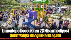 Şehit Yahya Efiloğlu Parkı açıldı