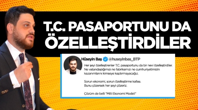  T.C. pasaportunu da özelleştirdiler