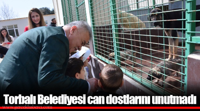 Torbalı Belediyesi can dostlarını unutmadı