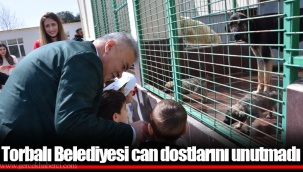 Torbalı Belediyesi can dostlarını unutmadı