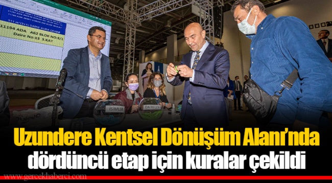 Uzundere Kentsel Dönüşüm Alanı’nda dördüncü etap için kuralar çekildi