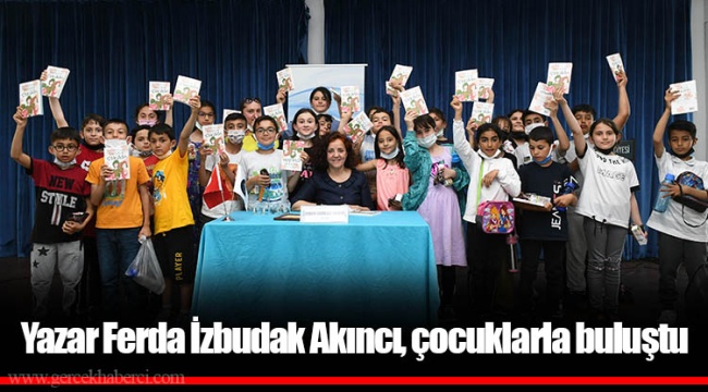 Yazar Ferda İzbudak Akıncı, çocuklarla buluştu