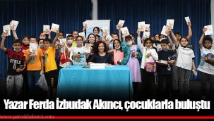 Yazar Ferda İzbudak Akıncı, çocuklarla buluştu