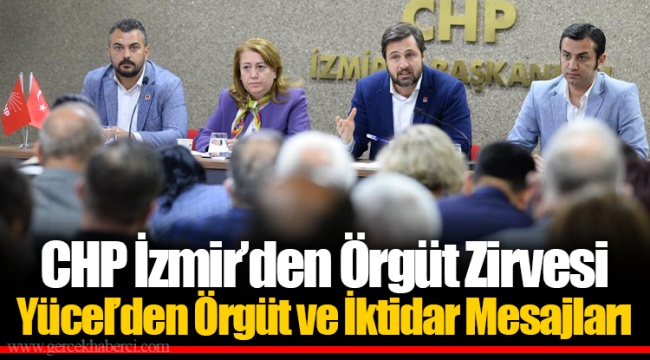 Yücel’den Örgüt ve İktidar Mesajları